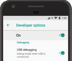 Developer Options